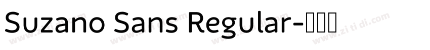 Suzano Sans Regular字体转换 Suzano Sans Regular字体转换